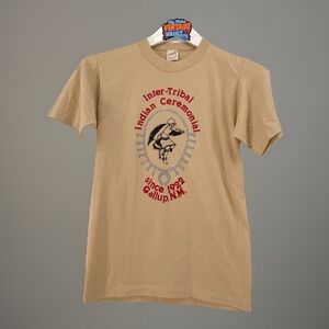 Vintage 1970s Inter-Tribal Indian Ceremonial Gallup NM T-Shirt Single Small USA